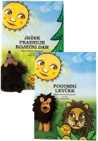 JEŽEK PRAZNUJE ROJSTNI DAN IN POGUMNI LEVČEK JEŽEK PRAZNUJE ROJSTNI DAN IN POGUMNI LEVČEK