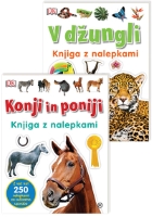 KONJI IN PONIJI IN V DŽUNGLI Z NALEPKAMI KONJI IN PONIJI IN V DŽUNGLI Z NALEPKAMI