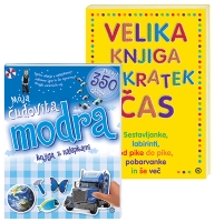 MOJA ČUDOVITA MODRA KNJIGA IN VELIKA KNJIGA ZA KRATEK ČAS MOJA ČUDOVITA MODRA KNJIGA IN VELIKA KNJIGA ZA KRATEK ČAS