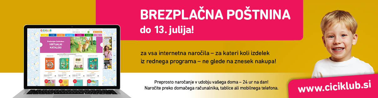 bannerji CICIKLUB 3-25 brezplacna postnina