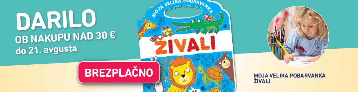 bannerji CICIKLUB 326 darilo pobarvanka