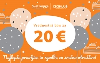 DARILNI BON ZA 20 EUR - NAJELPŠE PRAVLJICE DARILNI BON ZA 20 EUR - NAJELPŠE PRAVLJICE