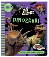 DINOZAVRI - KNJIŽICA Z NALEPKAMI