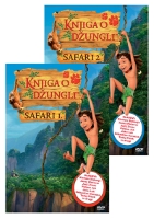 DVD KNJIGA O DŽUNGLI SAFARI 1 + SAFARI 2 DVD KNJIGA O DŽUNGLI SAFARI 1 + SAFARI 2