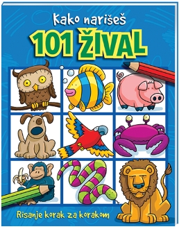 KAKO NARIŠEŠ 101 ŽIVAL