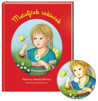 METULJČEK CEKINČEK S CD