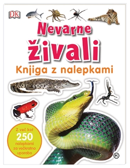 NEVARNE ŽIVALI-KNJIGA Z NALEPKAMI