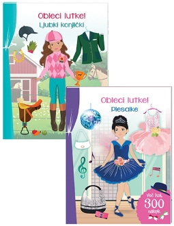 OBLECI LUTKE: LJUBKI KONJIČKI + PLESALKE