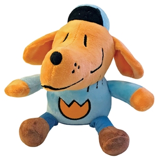 PLIŠ PASJI MOŽ 22 CM