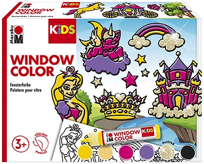 SET BARV ZA STEKLO PRINCESA - MARABU