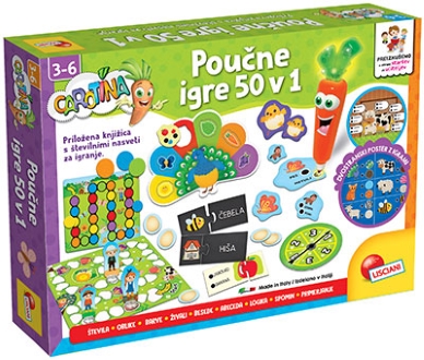 SET POUČNIH IGER 50 V 1 LISCIANI