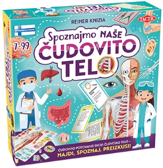 SPOZNAJMO NAŠE ČUDOVITO TELO - DRUŽABNA IGRA