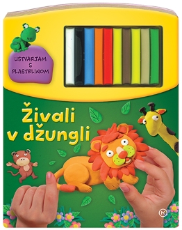 USTVARJAM S PLASTELINOM-ŽIVALI V DŽUNGLI